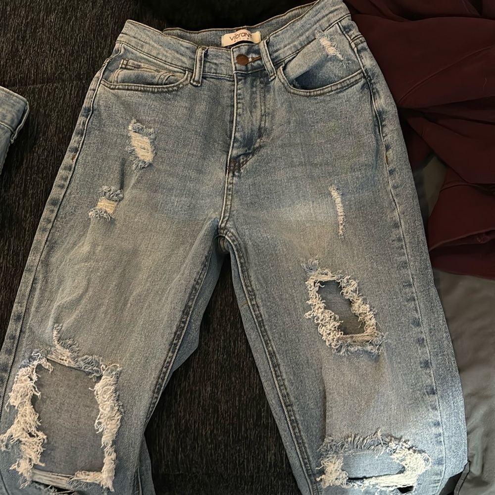 mom jeans size 7